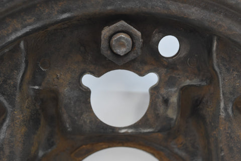 Rare 1963 Pontiac Catalina 11" Front RH Passenger Backing Plate CLEAN