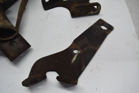 1958 1959 1960 Ford Thunderbird Rear Driver Left Bumper Brackets 58 59 60