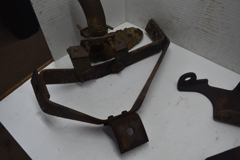 1958 1959 1960 Ford Thunderbird Rear Driver Left Bumper Brackets 58 59 60