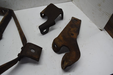 1958 1959 1960 Ford Thunderbird Rear Driver Left Bumper Brackets 58 59 60