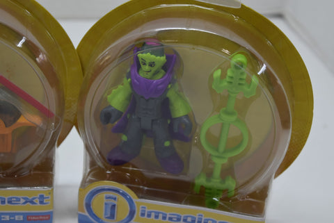 Imaginext collectible Toys swamp monster alien sasquatch lot of 3 Fisher Price