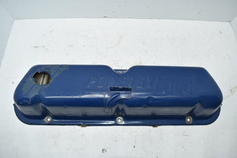 1967 289 Ford Mustang Fairlane Valve Covers Power By Ford Blue Original OEM Pair