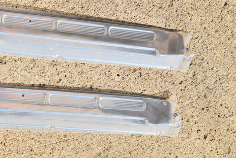 1964 1968 Ford Mustang Coupe Fastback Sill Scuff Plates Pair Daniel Carpenter