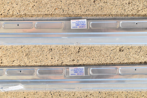 1964 1968 Ford Mustang Coupe Fastback Sill Scuff Plates Pair Daniel Carpenter