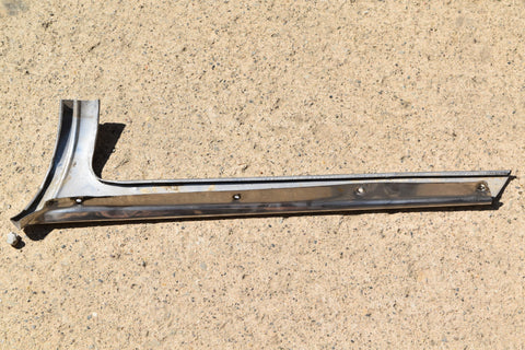 1964 Ford Galaxie 500 Driver Left Windshield Trim A Pillar Exterior 64