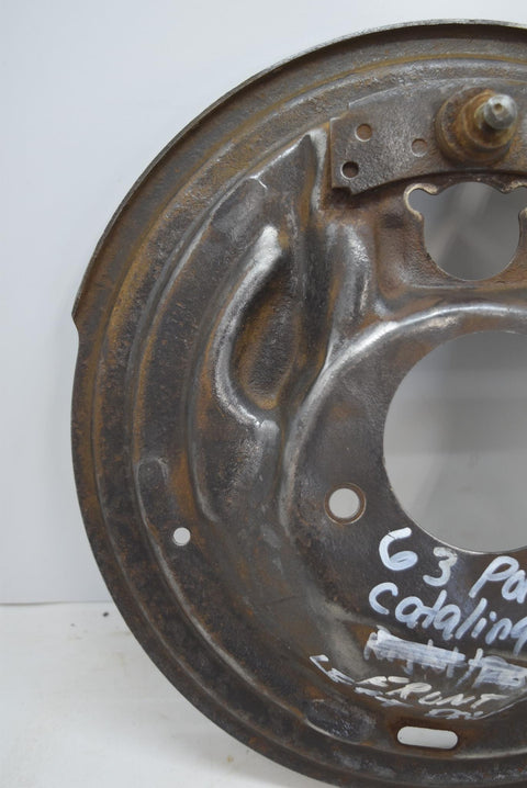 Rare 1963 Pontiac Catalina 11" Front LH Driver Backing Plate CLEAN