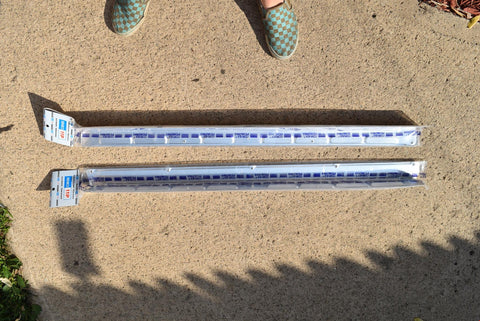 1964 1968 Ford Mustang Coupe Fastback Sill Scuff Plates Pair Daniel Carpenter