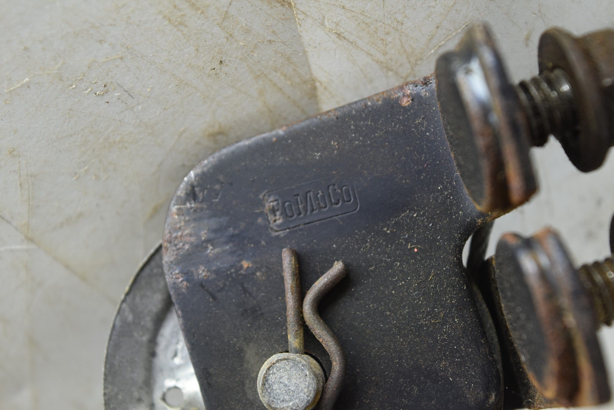 19671968 Ford Mustang Emergency Brake Lever Assembly OEM Original 67 FatMan's Garage, LLC