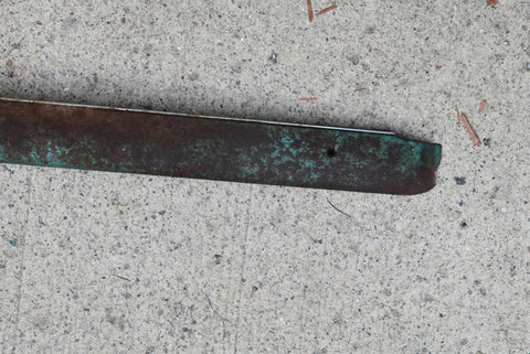 1958 Oldsmobile Super 88 Passenger RH Rear Upper Door Interior Trim Garnish 58