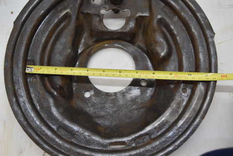 Rare 1963 Pontiac Catalina 11" Front LH Driver Backing Plate CLEAN