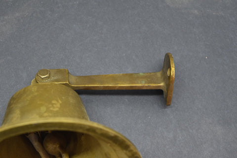 brass bell 6.5" school work cool display