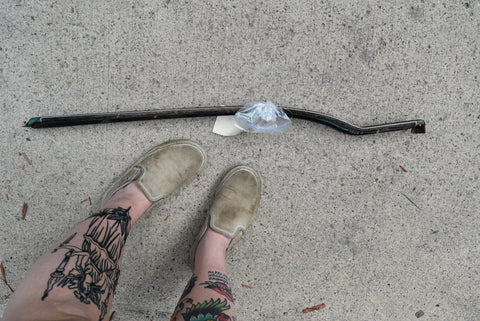 1958 Oldsmobile Super 88 Passenger RH Rear Upper Door Interior Trim Garnish 58