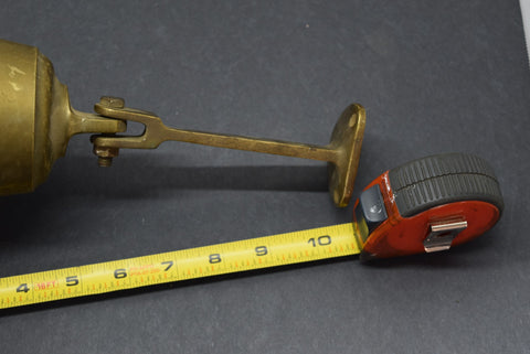 brass bell 6.5" school work cool display