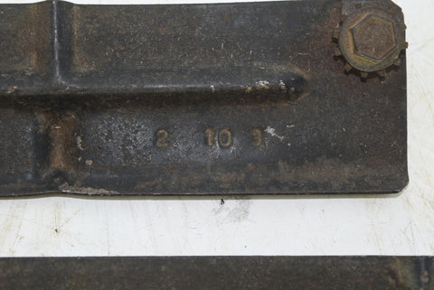 1967-1968 Ford Mustang Radiator Side Brackets OEM Original Set of 2