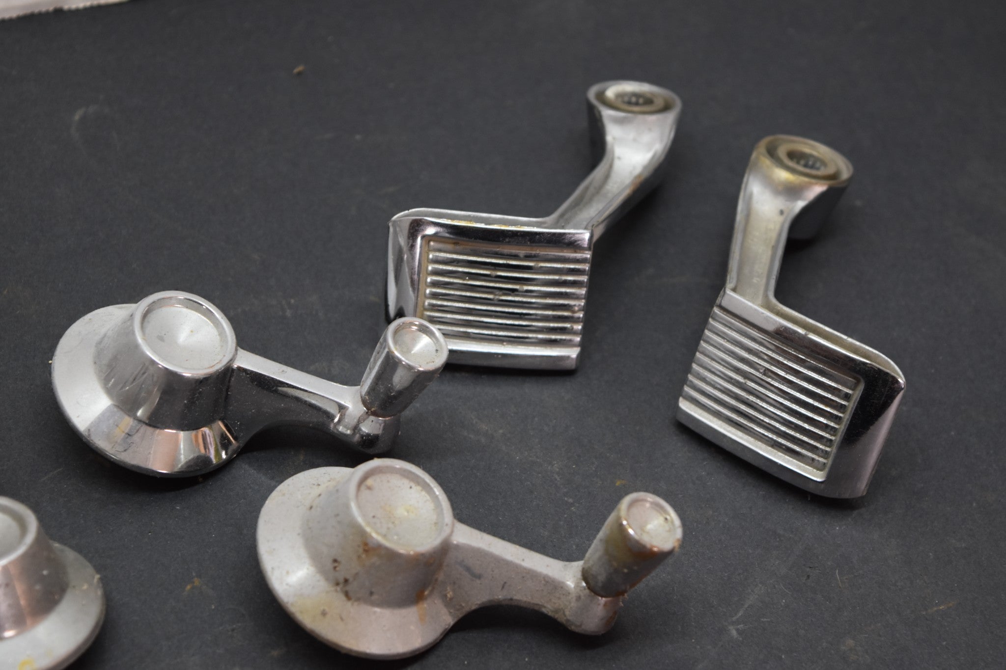 1964 Ford Galaxie Complete Interior Window Cranks Vent Door Handles 8p