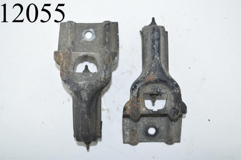 1979 1993 Ford Mustang Upper Radiator Brackets Pair Set 79 80 81 82 83 84 85 86