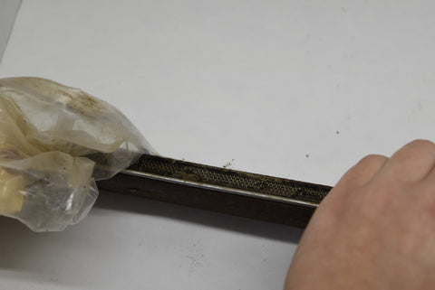 1958 Oldsmobile Super 88 Left Driver Front Upper Door Interior Trim Garnish 58