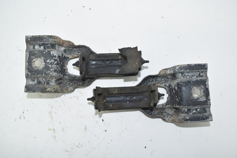 1979 1993 Ford Mustang Upper Radiator Brackets Pair Set 79 80 81 82 83 84 85 86