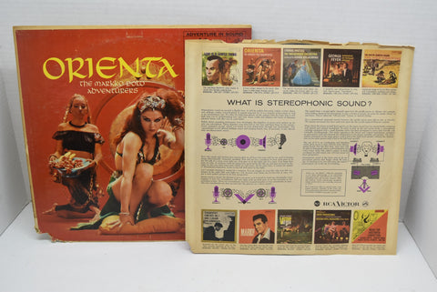 1959 Victor Records Orienta The Markko Polo Adventures Stereophonic Vinyl Audio