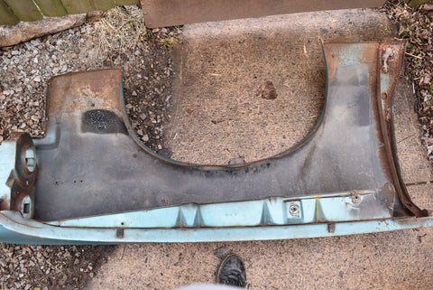 1967 GTO Lemans Tempest Front Left Driver Fender Pontiac 67 Original OEM LH