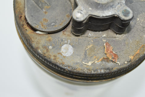 1958 Cadillac Windshield Washer Jar Fluid Duraglass Date Code Pump Original 58