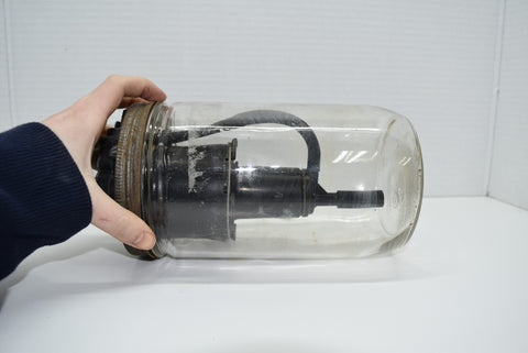 1958 Cadillac Windshield Washer Jar Fluid Duraglass Date Code Pump Original 58