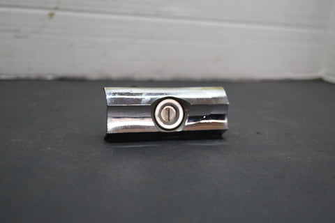 1964 Ford Galaxie 500 Trunk Deck Lid Lock Bezel Trim No Key Moulding 64