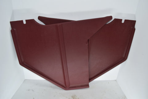 1968 Ford Mustang LH RH Maroon Kick Panel Pair Fastback Coupe