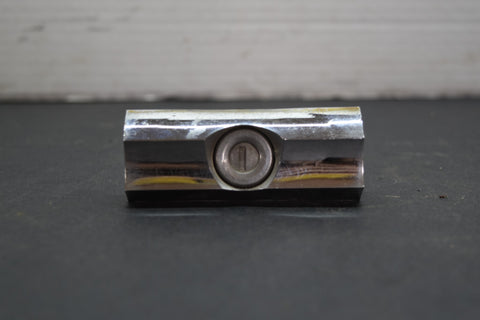 1964 Ford Galaxie 500 Trunk Deck Lid Lock Bezel Trim No Key Moulding 64