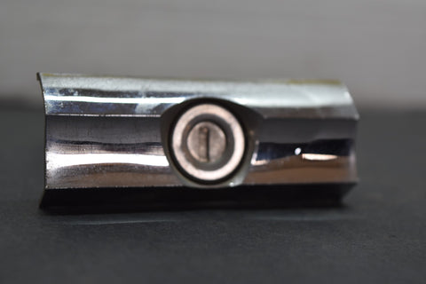 1964 Ford Galaxie 500 Trunk Deck Lid Lock Bezel Trim No Key Moulding 64