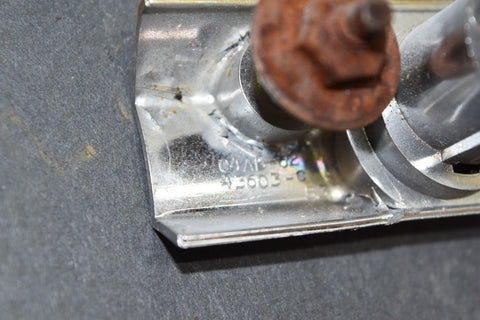 1964 Ford Galaxie 500 Trunk Deck Lid Lock Bezel Trim No Key Moulding 64