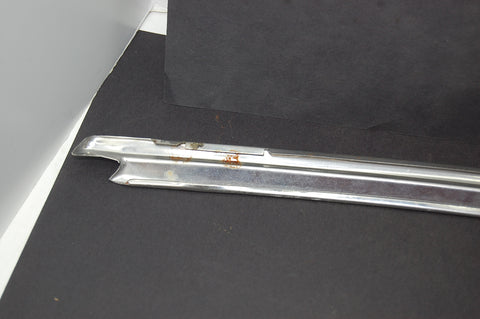 1963 Pontiac Catalina Lower RH Rear Windshield Trim Molding Chrome Passenger