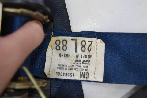 Original 1980-1993 Chevy Blazer Suburban Jimmy Front LH Seatbelt Retractor Male