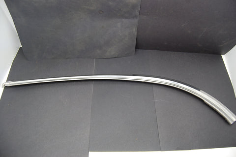 1963 Pontiac Catalina Lower LH Rear Windshield Trim Molding Chrome Driver