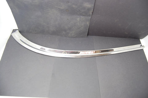 1963 Pontiac Catalina Lower LH Rear Windshield Trim Molding Chrome Driver