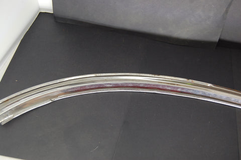 1963 Pontiac Catalina Lower LH Rear Windshield Trim Molding Chrome Driver