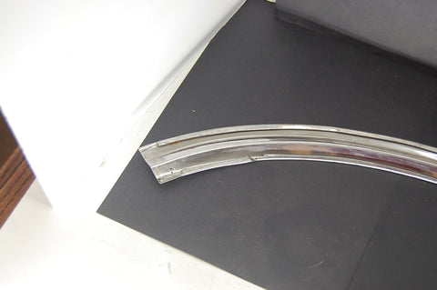 1963 Pontiac Catalina Lower LH Rear Windshield Trim Molding Chrome Driver