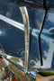 1963 63 Pontiac Catalina Lower Center Rear Windshield Trim Molding Chrome