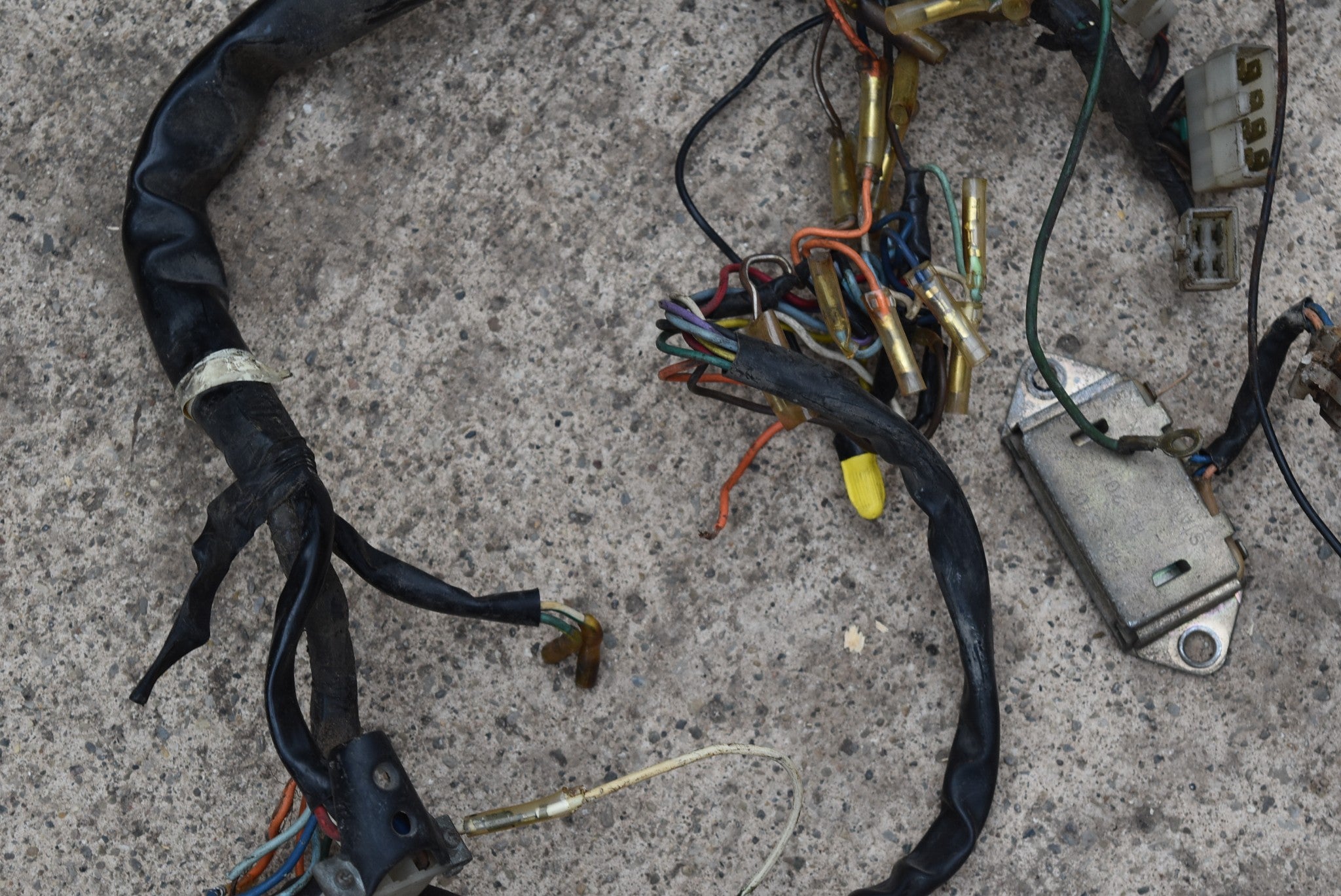 GL1000 Wiring Harness Motor Loom Honda Goldwing 1000 19751977 Origina