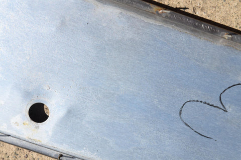 1964 Ford Galaxie XL Hardtop Interior Quarter Panel Trim Metal Insert 2 Door 64