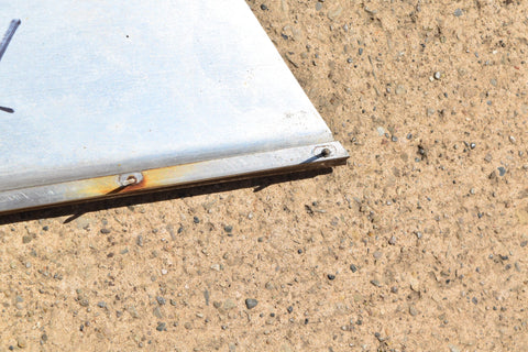 1964 Ford Galaxie XL Hardtop Interior Quarter Panel Trim Metal Insert 2 Door 64