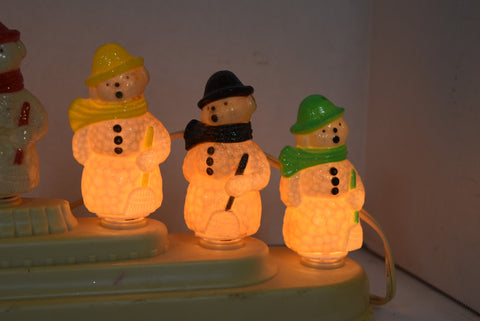 Holiday Splendor Snowman Light Candolier by Christopher Radko Vintage Decor