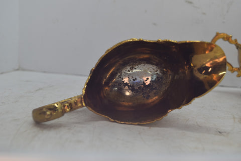 Holiday Imports Made In Japan Crown Gold Gravy Boat Sugar Bowl Tarnish Protect