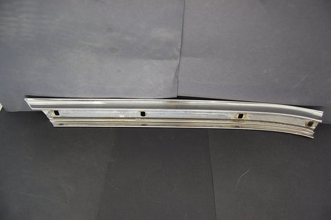 1963 Pontiac Catalina A Pillar Drip Rail Molding Trim Chrome Original GM