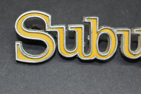 1973 1988 Chevy Suburban Tailgate Trim Emblem Badge Tail Gate 73 74 75 76 77 78