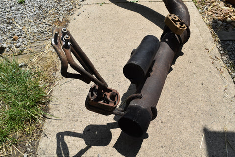 2008 2009 2010 FORD F250 SUPER DUTY 6.4 FRONT TURBO EXHAUST DOWNPIPE 08 09 10