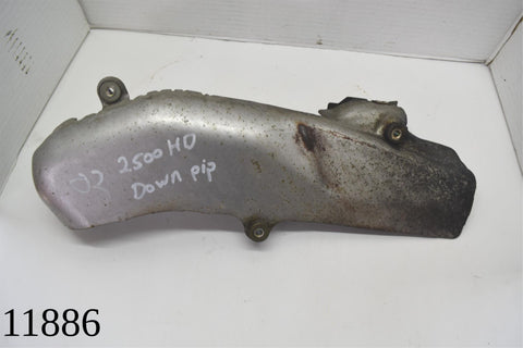 2002 CHEVROLET SILVERADO DURAMAX HD 6.6 EXHAUST HEAT SHIELD 02