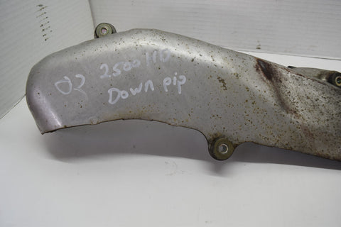 2002 CHEVROLET SILVERADO DURAMAX HD 6.6 EXHAUST HEAT SHIELD 02