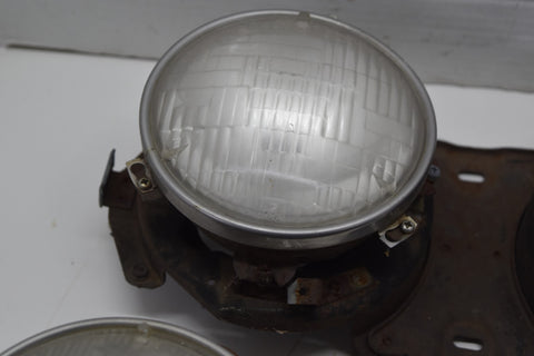 1964 Ford Galaxie Left Right Pair Headlight Assembly Buckets Mount 64