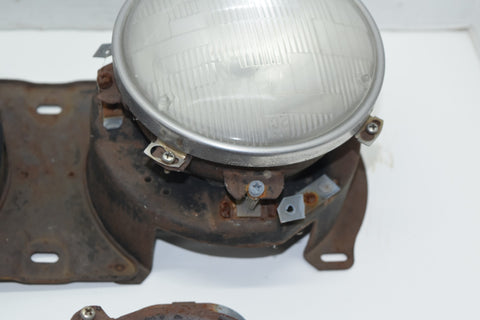 1964 Ford Galaxie Left Right Pair Headlight Assembly Buckets Mount 64